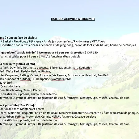 Typique Proche Crans Montana Icogne