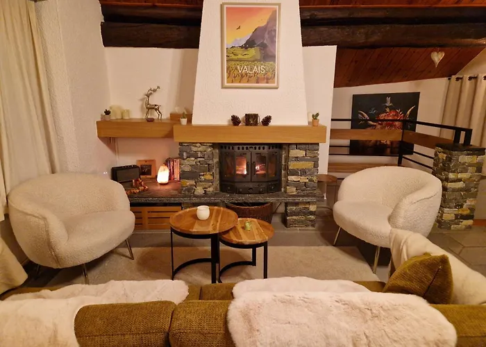 شاليه Typique Proche Crans Montana