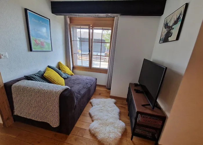 Typique Proche Crans Montana شاليه